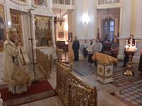 Архиерейское богослужение в Преображенском кафедральном соборе Балашихи 