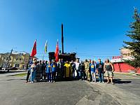 День танкиста в Павловском Посаде