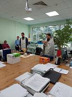 Освящение школы № 5 города Фрязино