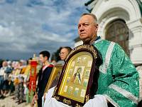 Престольный праздник в Троицком храме деревни Аверкиево