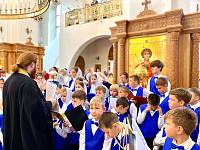 Паломничество детского хора Орехово-Зуевского благочиния в Одинцовскую епархию