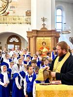 Паломничество детского хора Орехово-Зуевского благочиния в Одинцовскую епархию