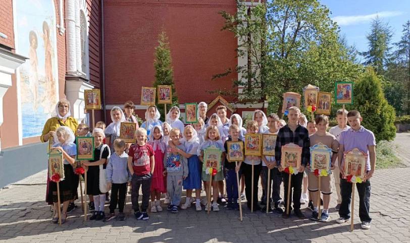 Детский крестный ход в Орехово-Зуеве