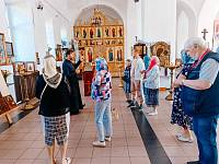 Участники движения «Активное долголетие» в Ильинском погосте