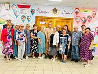 Участники движения «Активное долголетие» в Ильинском погосте