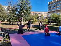 Спортивные соревнования в Военно-морском госпитале Купавны