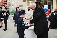 Присяга кадетов в Свердловской школе №2