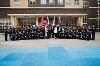 Присяга кадетов в Свердловской школе №2