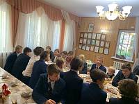 Экскурсия для гимназистов в Иоанно-Богословском храме г. Ликино-Дулёво