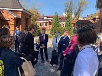 Экскурсия для гимназистов в Иоанно-Богословском храме г. Ликино-Дулёво