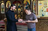 Вручение дипломов и значков участникам акции «Библия за год» в Орехово-Зуеве