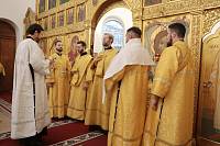 Архиерейское богослужение в Александро-Невском храме Балашихи