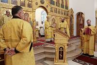 Архиерейское богослужение в Александро-Невском храме Балашихи