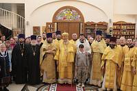 Архиерейское богослужение в Александро-Невском храме Балашихи