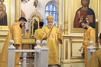 Архиерейское богослужение в Николо-Берлюковской пустыни