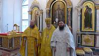 Архиерейское богослужение в Николо-Берлюковской пустыни