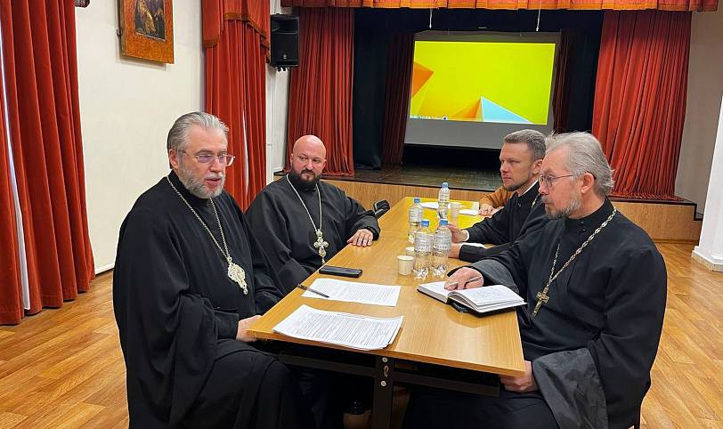 Собрание Межъепархиального отдела по реставрации и строительству Московской митрополии