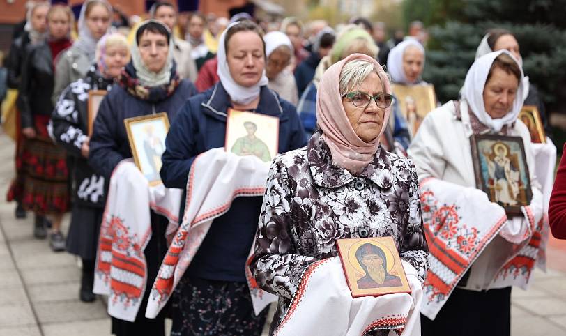 Престольный праздник в Вознесенском храме города Павловский Посад