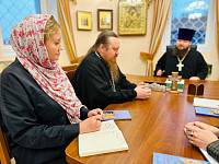 Рабочая встреча в Казанском храме города Павловский Посад