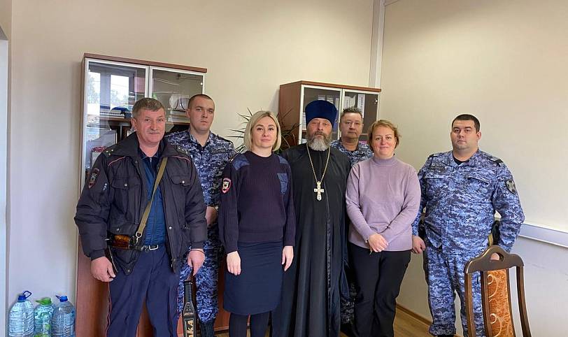 Посещение Электрогорского отдела полиции