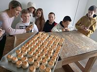 Посещение просфорни при храме святого мученика Иоанна Воина деревни Никифорово учащимися Алексиевской гимназии