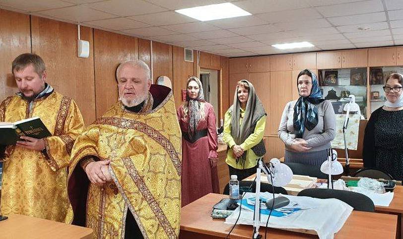Начало учебного года в иконописном отделении Института Наследия
