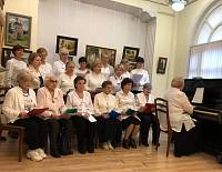 Открытие выставки «Фрязинская палитра» в культурном центре города Фрязино