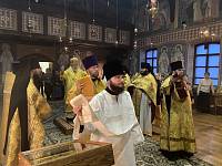 Архиерейское богослужение в Гуслицкой обители 