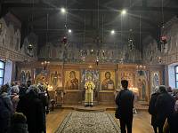 Архиерейское богослужение в Гуслицкой обители 