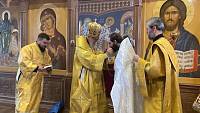 Архиерейское богослужение в Гуслицкой обители 
