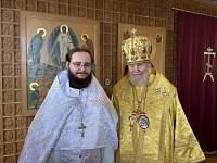Архиерейское богослужение в Гуслицкой обители 