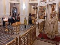 Архиерейское богослужение в Преображенском кафедральном соборе Балашихи 