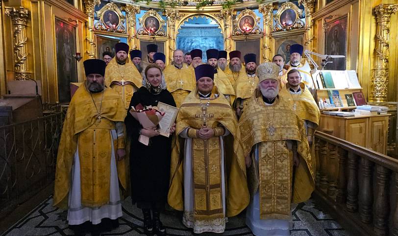 Соборное богослужение в Никольском храме г. Лосино-Петровский