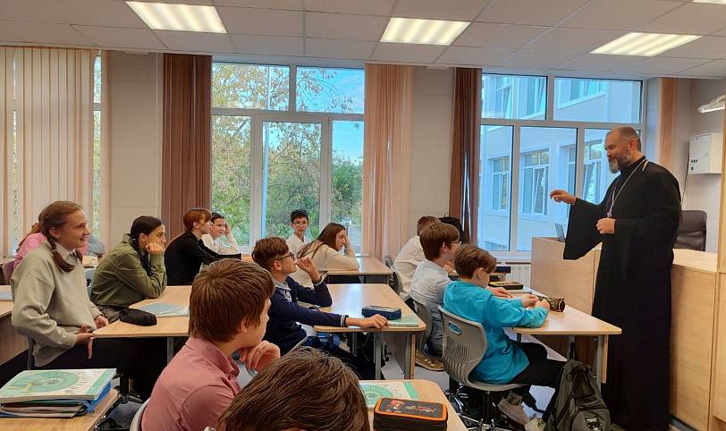 Встречи со священниками в школах городского округа Щёлково