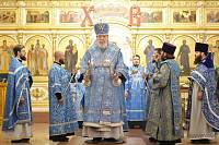 Престольный праздник в Казанском храме Павловского Посада