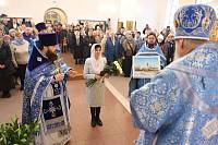 Престольный праздник в Казанском храме Павловского Посада