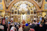 Архиерейское богослужение в Пятницком храме села Туголес 