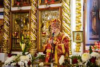 Архиерейское богослужение в Пятницком храме села Туголес 