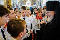 Архиерейское богослужение в Пятницком храме села Туголес 