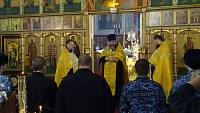 Молебен для сотрудников Росгвардии в Ликино-Дулёве