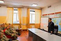 Беседы с военнослужащими в дивизии имени Дзержинского