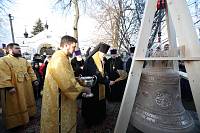 Архиерейское богослужение в Богоявленском храме села Бисерово