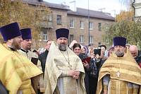 Освящение колокола в Троицком храме г. Электроугли