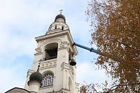 Освящение колокола в Троицком храме г. Электроугли