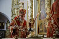 Архиерейское богослужение в Казанском храме города Реутова