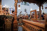 Архиерейское богослужение в Казанском храме города Реутова