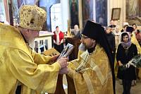  Архиерейское богослужение в Богородицерождественском храме деревни Саурово 