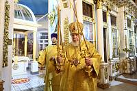  Архиерейское богослужение в Богородицерождественском храме деревни Саурово 