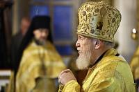  Архиерейское богослужение в Богородицерождественском храме деревни Саурово 