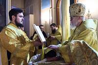  Архиерейское богослужение в Богородицерождественском храме деревни Саурово 